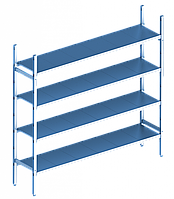 Базовая секция. 4 яруса 400х1260х1200 мм