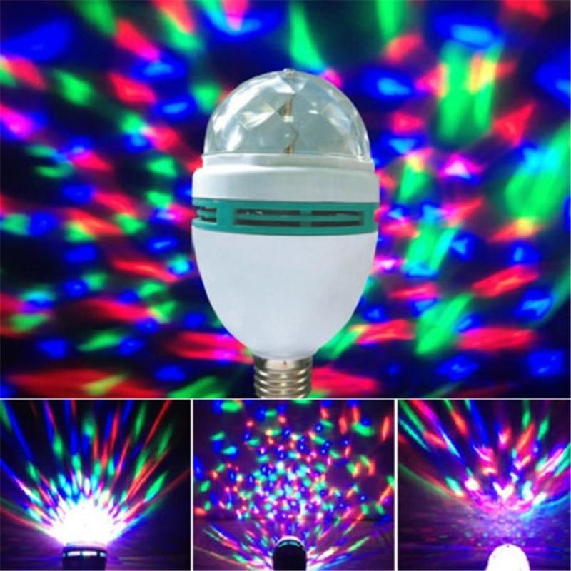 Вращающаяся светодиодная лампа LED full color rotating lamp "Бриллиант" - фото 2 - id-p138537447
