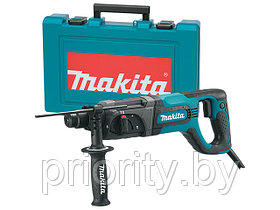 Перфоратор MAKITA HR 2475 в чем. (780 Вт, 2.7 Дж, 3 реж., патрон SDS-plus, вес 3.0 кг)