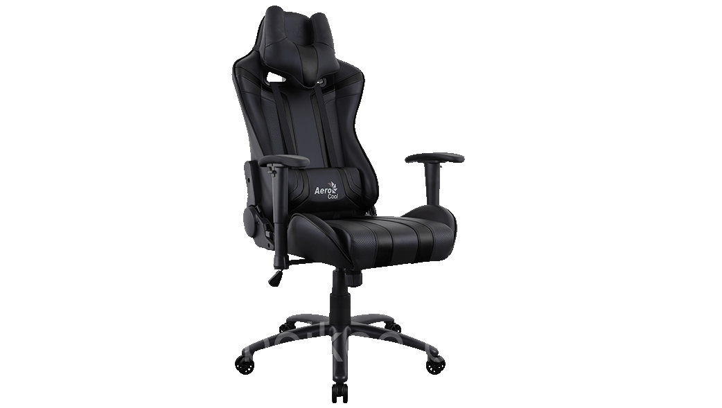 Кресло геймерское Aerocool AC120 Black - фото 1 - id-p138570117