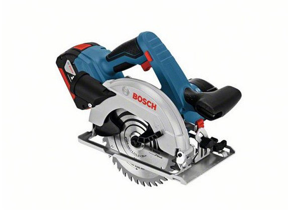 Аккум. циркулярная пила BOSCH GKS 18V-57 G L-BOXX (18.0 В, 2 акк., 5.0 А/ч, Li-Ion, 165х20 мм, до 57 мм), фото 2