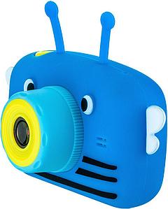 Детский цифровой фотоаппарат Пчелка Childrens Fun Camera (2 камеры и встроенная память) Синий
