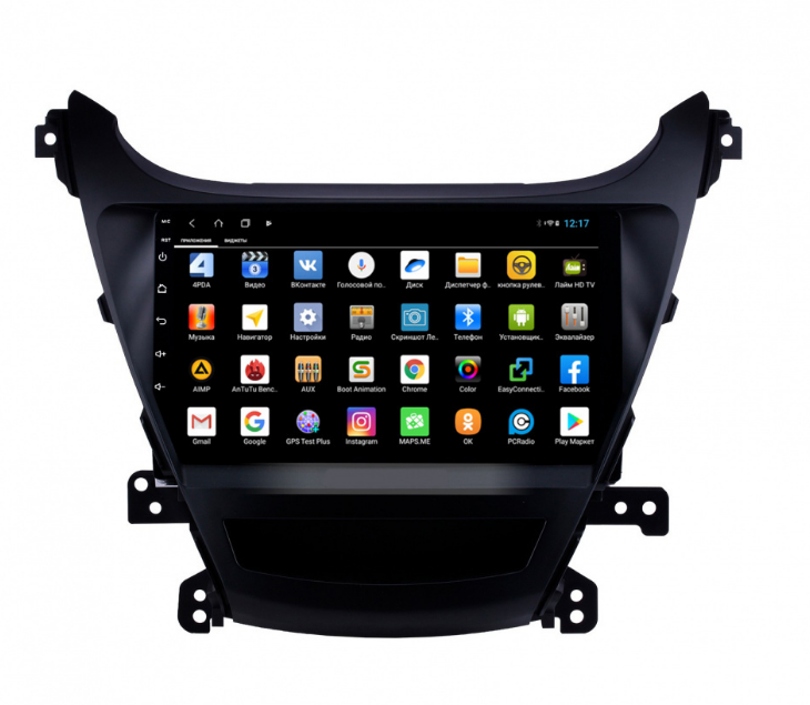 Штатная магнитола Parafar для Hyundai Elantra 2014-2015 на Android 13 +4G модем