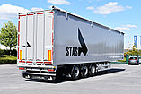 Полуприцеп-мусоровоз STAS BIO Star c подвижным полом Cargo Floor, фото 6