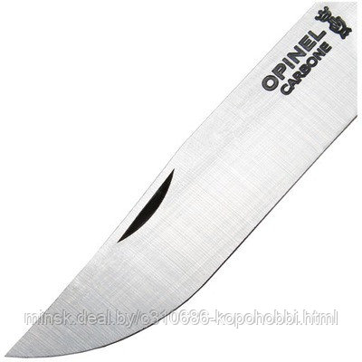 Нож Opinel №7, углеродистая сталь, рукоять из бука - фото 4 - id-p138599708