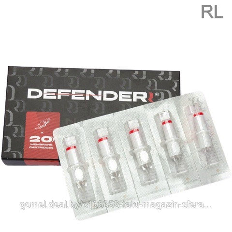 Картриджи Defender RL — 20шт. (Контур / Round Liner)