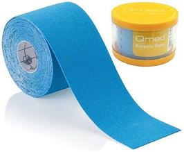 Кинезио тейп Qmed Kinesio Tape 5 см. х5 м., синий