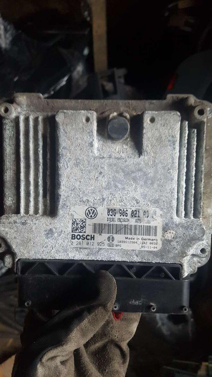 Блок управления двигателем 03G906021AD Volkswagen Passat, Фольксваген Пассат Б6 2005-2010 гг.в.