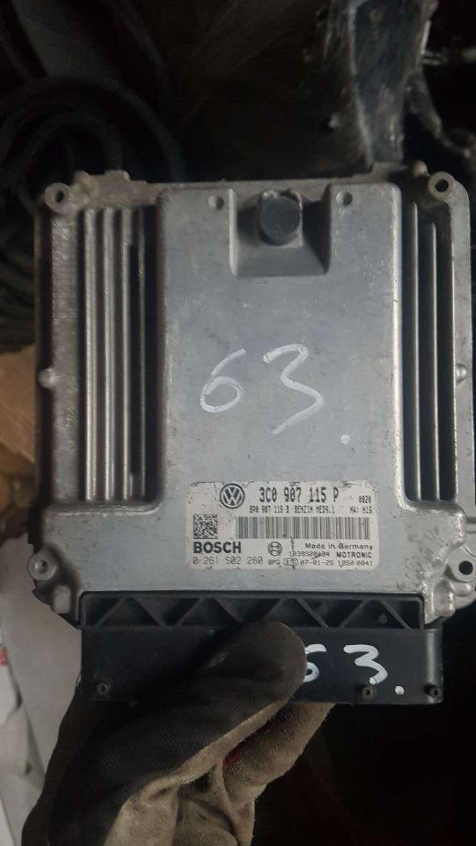 Блок управления двигателем 3C0907115P Volkswagen Passat B6, Фольксваген Пассат Б6 2005-2010 гг.в.