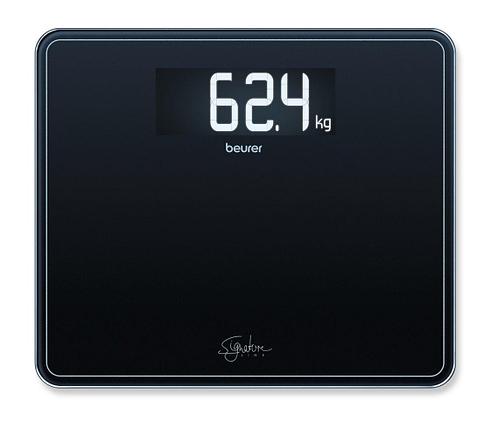 Стеклянные весы Beurer GS 410 SignatureLine (черные), фото 2