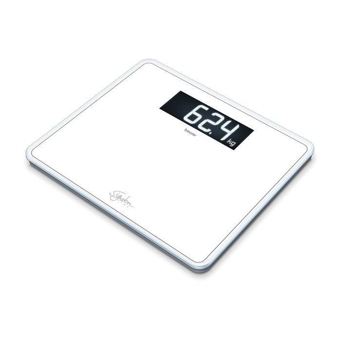 Стеклянные весы Beurer GS 410 SignatureLine (белые) - фото 1 - id-p138612657
