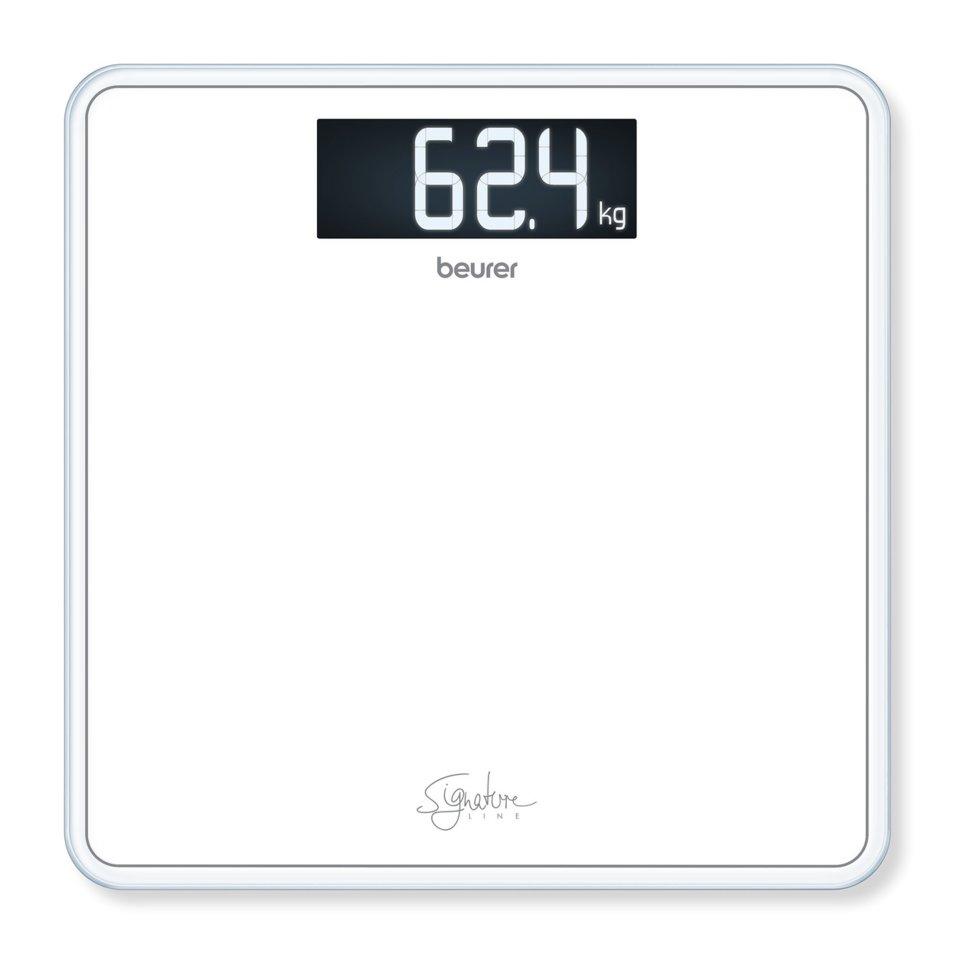 Стеклянные весы Beurer GS 400 SignatureLine (белые) - фото 2 - id-p138612666