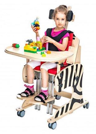 Стул реабилитационный для детей с ДЦП Zebra Invento (размер 1), фото 2