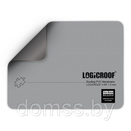 ПВХ Logicroof V-RP 1,5 мм, мембрана серая 2,1х20м - фото 5 - id-p138614699