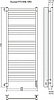 Полотенцесушитель электрический Енисей П16 500х1350 (6+4+3+3) TERMINUS, фото 2
