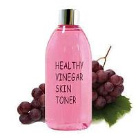 Тонер для лица КРАСНОЕ ВИНО Healthy vinegar skin toner (Grape wine) (REALSKIN), 300 мл