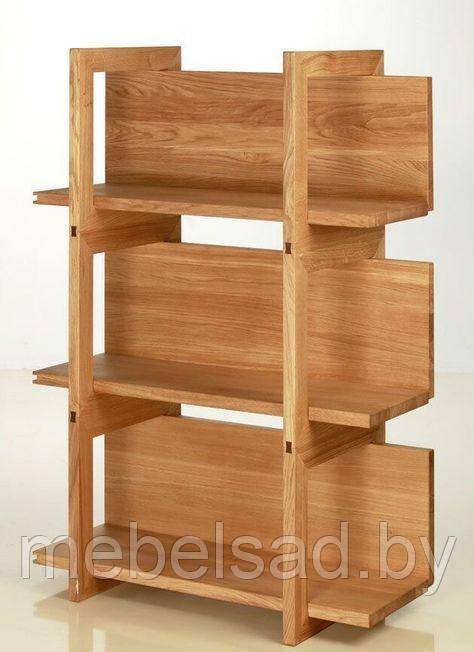 Стеллаж-этажерка декоративный для книг деревянный "Осло" Ш900мм*В1200мм*Г400мм