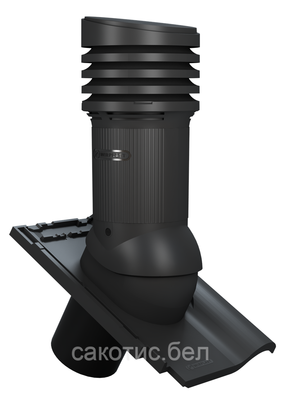 Вентвыход TILE EVO с отводом конденсата, неизолированный неутепленный Ф150 - фото 5 - id-p138626216