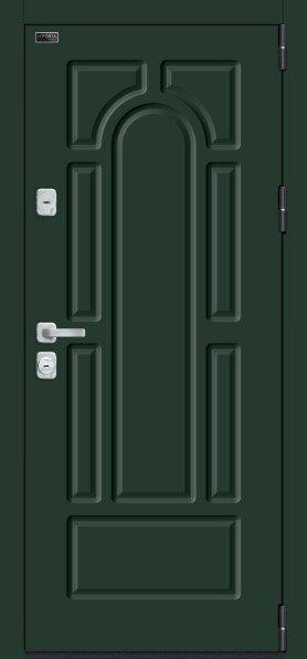 Дверь входная металлическая el'Porta Porta M 55.56 Green Stark/Nordic Oak
