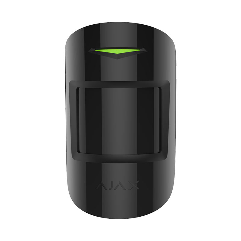 Ajax MotionProtect Plus – Беспроводной датчик движения с микроволновым сенсором – черный