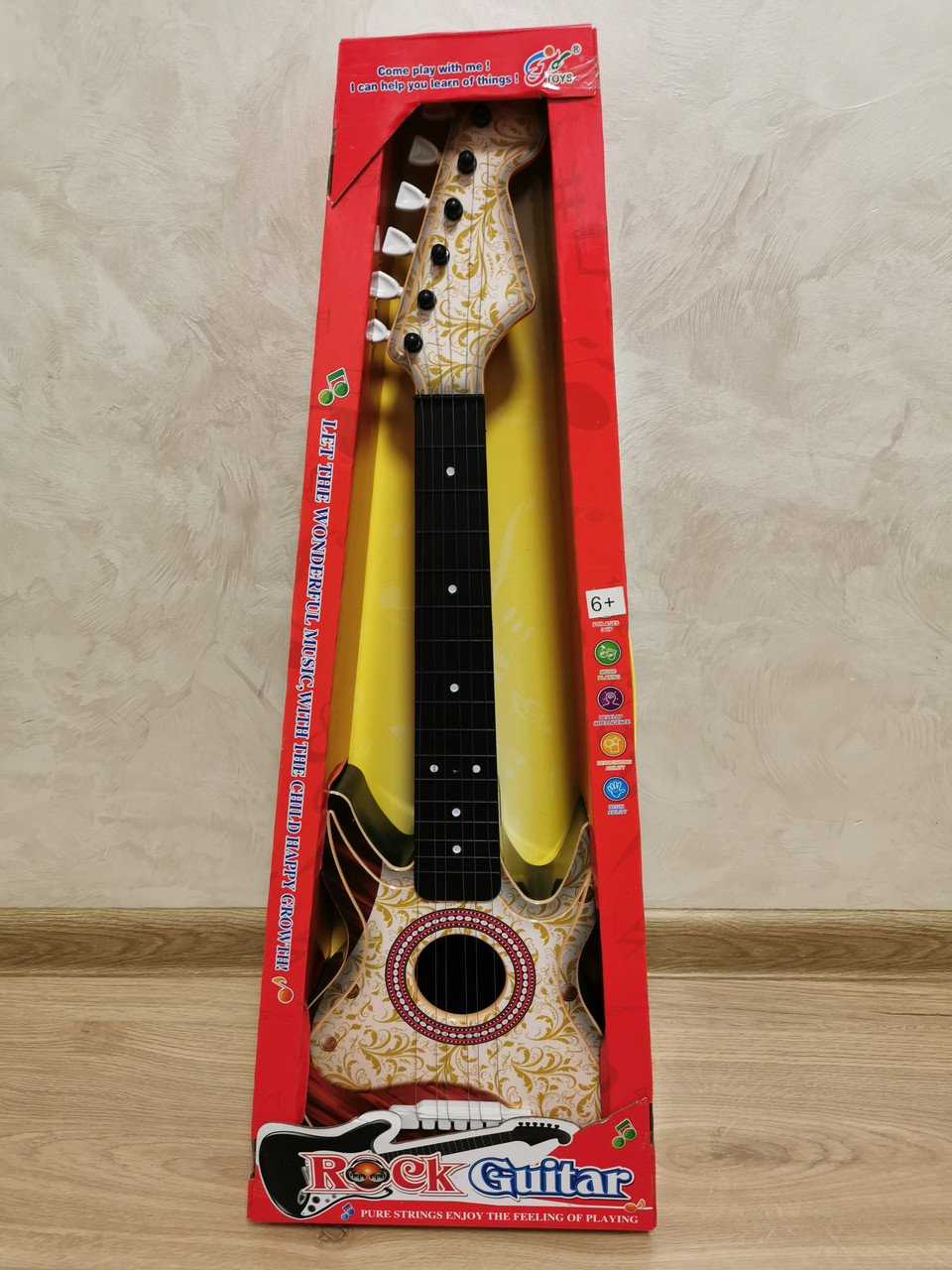 Детская гитара ''Rock Guitar'' 64 см, фото 1