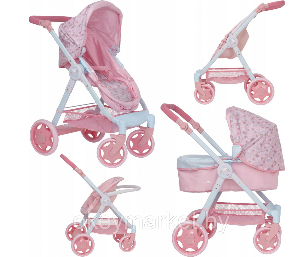 Коляска для кукол Baby Annabell многофункциональная 1423624
