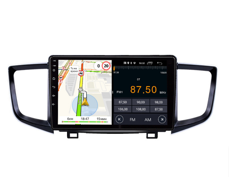 Штатная магнитола Parafar для Honda Pilot (2016+) на Android 13 (2/32gb +4g модем)