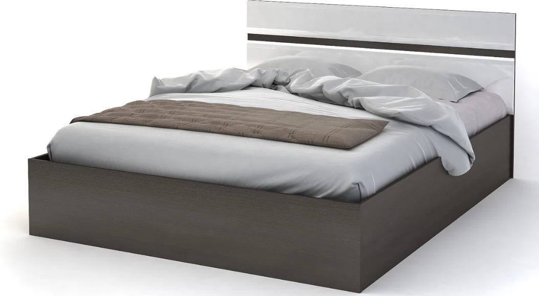 Кровать 1,6м Вегас ( 2 варианта цвета) фабрика Стендмебель - фото 1 - id-p138650427
