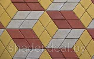 Тротуарная плитка Ромб 246x146x60 цвет Серый - фото 1 - id-p138683317