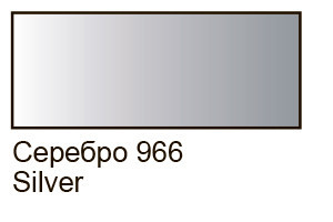 Decola акриловая краска по стеклу и керамике "металик" 50 мл, серебро
