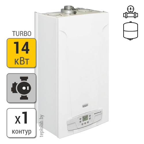 Газовый настенный котел Baxi ECOFOUR 1.14F