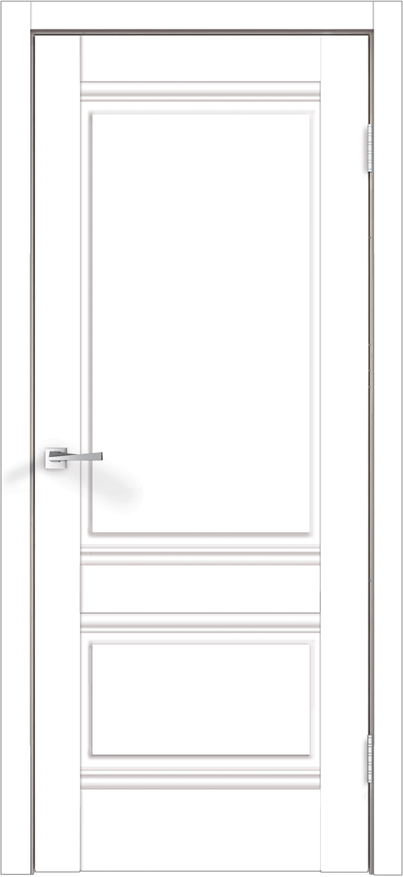 Дверное полотно Экошпон ALTO 2P 700х2000 цвет Белый Эмалит