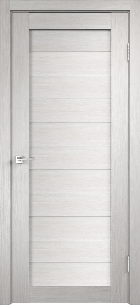 Дверное полотно Экошпон DUPLEX 0 900х2000 цвет Дуб белый Межкомнатная дверь - фото 1 - id-p137904771