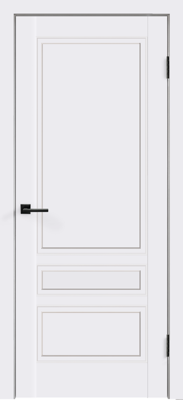 Дверное полотно Эмаль SCANDI 3P 800х2000 цвет Белый