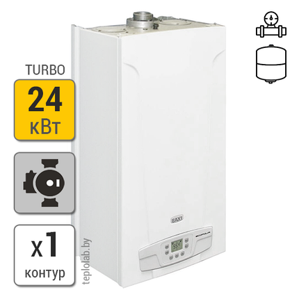 Газовый настенный котел Baxi ECOFOUR 1.24F, фото 2