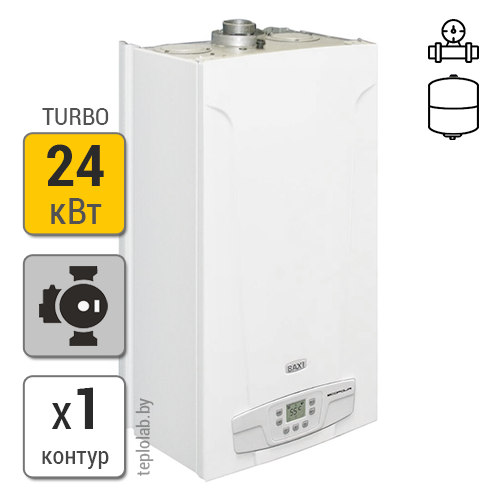 Газовый настенный котел Baxi ECOFOUR 1.24F - фото 1 - id-p138691817