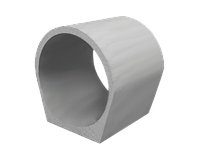 Звено трубы круглое на плоском опирании ЗКП150.1.200