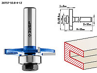 Фреза горизонтально-пазовая ЗУБР 50,8x4мм, хвостовик 12мм
