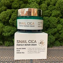 Крем для лица с муцином улитки и центеллой азиатской ESTHETIC HOUSE Snail Cica Perfect Repair Cream, 50 мл