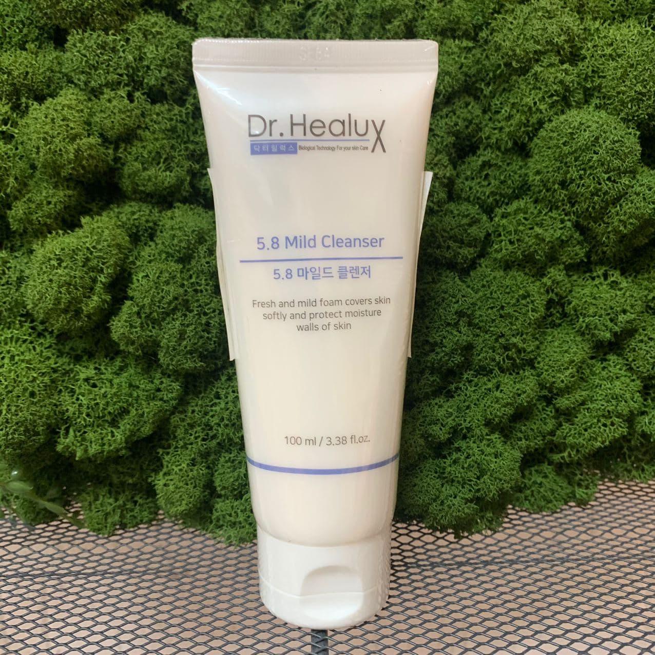 Мягкая пенка для умывания и нормализации pH DR.HEALUX 5.8 Mild Cleanser, 100 мл