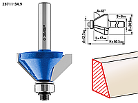 Фреза кромочная калевочная(фасочная) №9 ЗУБР 34,9x16мм