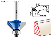 Фреза кромочная калевочная(фасочная) №9 ЗУБР 30,2x13мм
