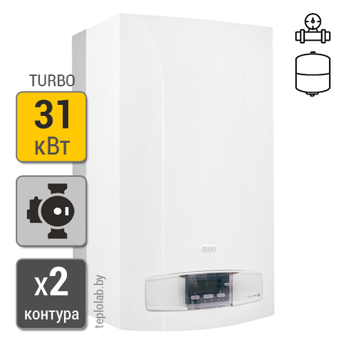 Газовый настенный котел Baxi LUNA-3 310 Fi