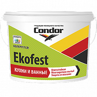 Краска ВД "Ekofest" (Экофест), ведро 2,5 л (3,75 кг)