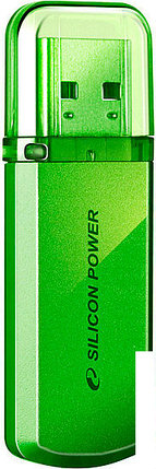 USB Flash Silicon-Power Helios 101 Green 64GB (SP064GBUF2101V1N), фото 2