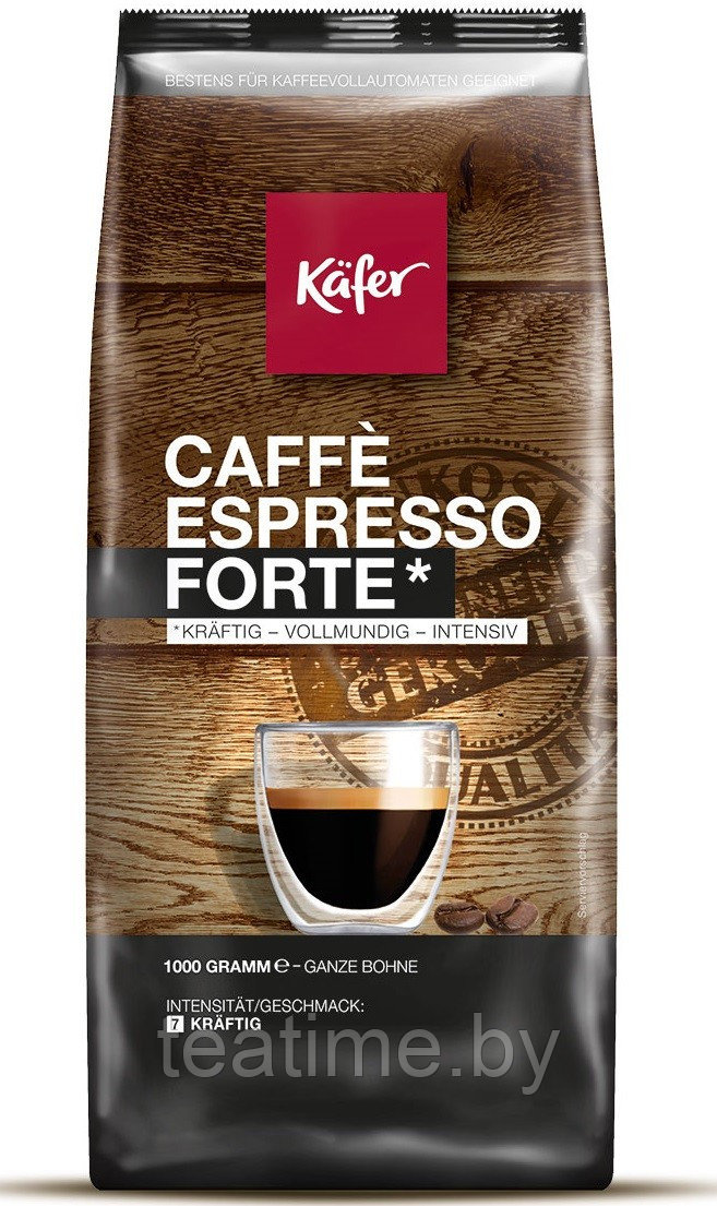 Кофе зерновой Kafer Caffe Espresso Forte 1кг - фото 1 - id-p138709842