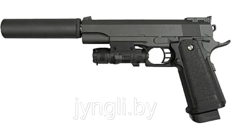 Страйкбольный пистолет Galaxy G.10A 6 мм (копия Colt 1911) - фото 1 - id-p138710215