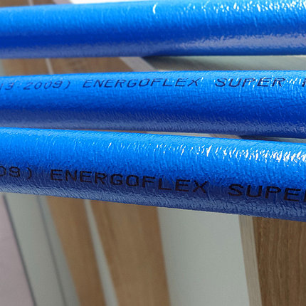 Теплоизоляция для труб ENERGOFLEX SUPER PROTECT синяя 22/9-2м, фото 2