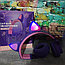 Беспроводные наушники Cat Ear LED032 Кошачьи ушки (матовые) Фиолетовые, фото 3