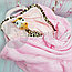 Мягкая игрушка - трансформер Unicorn 3 в 1 (игрушка-чемоданчик, плед, подушка) Розовый с Единорогом, фото 6